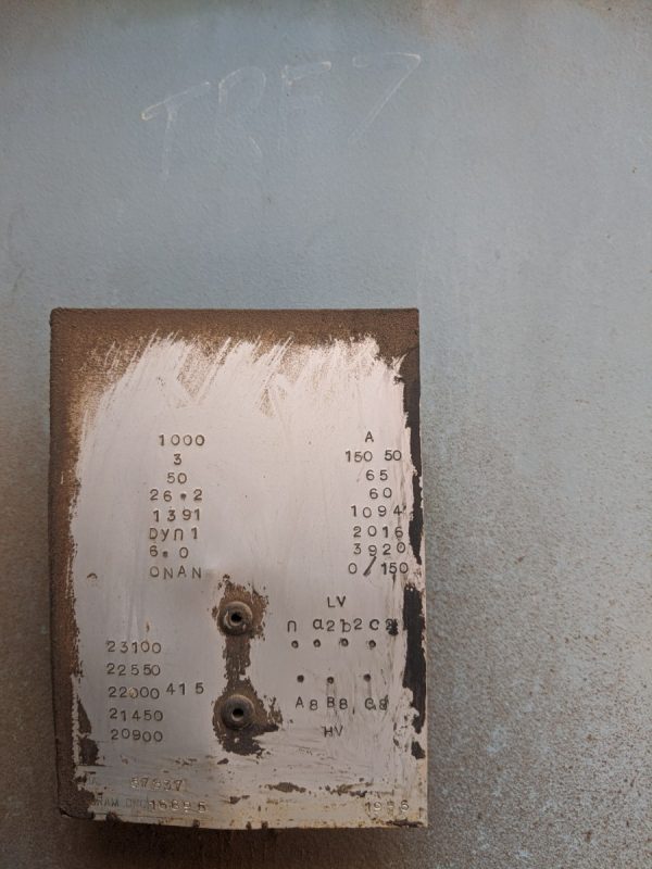 1000 KVA Transformer - Image 2
