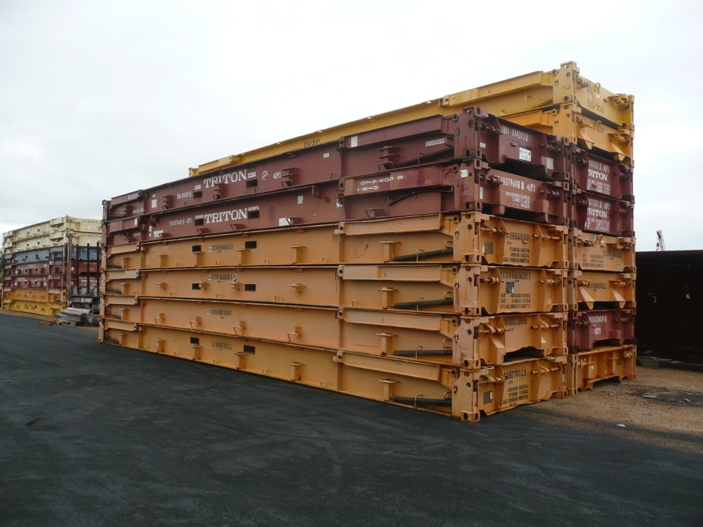 40ft flat racks J&P Group