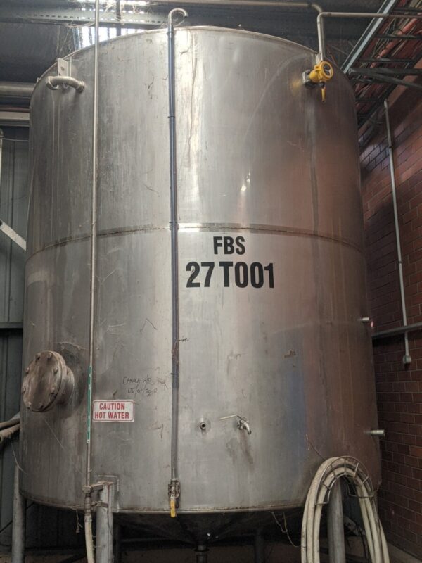 13,000L Stainless Steel Tank