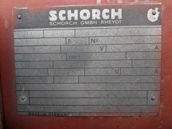 Schorch 2200kw Electric Motor - Image 2