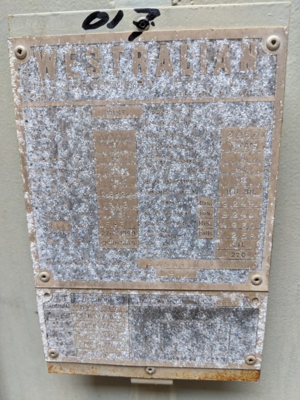 Westralian 1000kva Transformer - Image 2